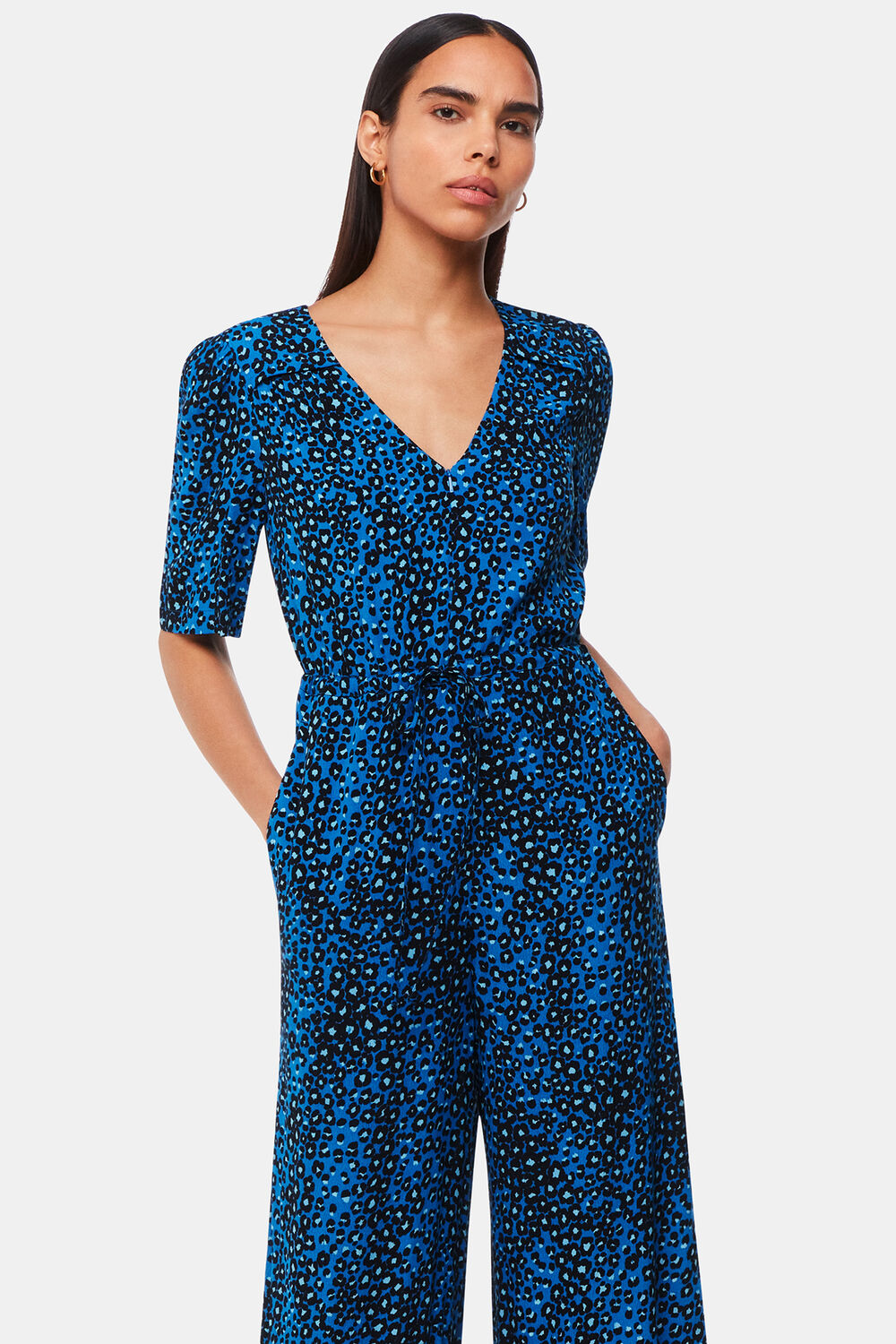 Painted Leopard Jumpsuit